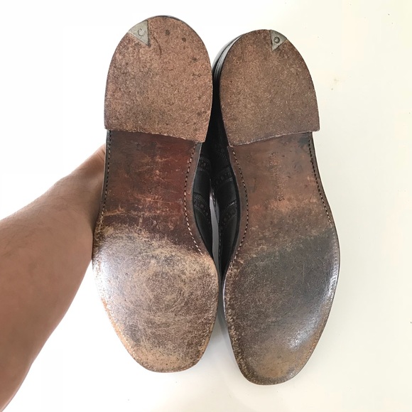Shell Cordovan Brooks Brothers Wingtip England 10 - Picture 6 of 8